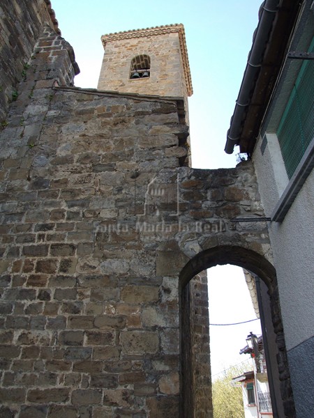 Detalle del muro norte