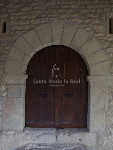 Puerta de ingreso en el muro occidental