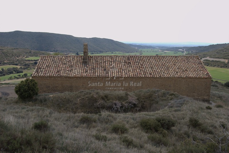 Vista del muro norte