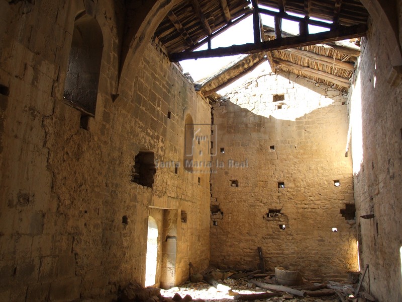 Vista del interior de la nave