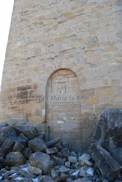 Puerta norte cegada