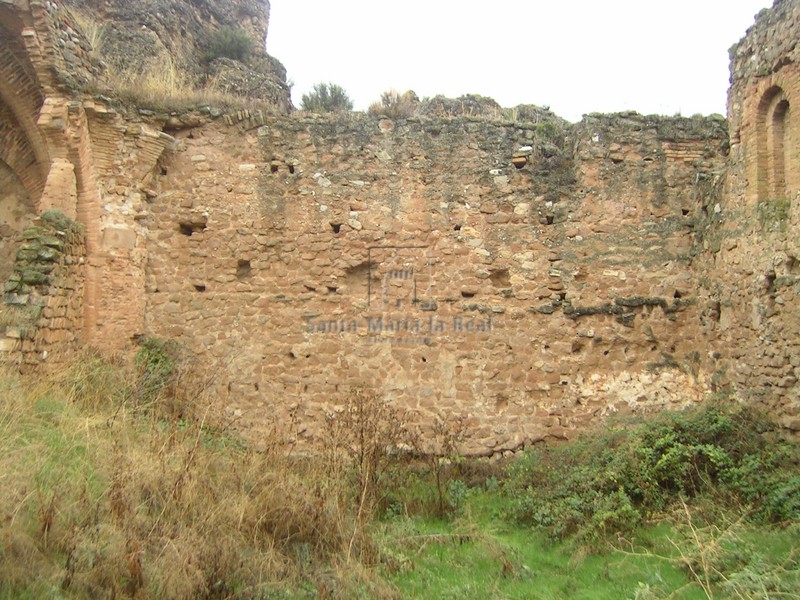 Restos de la nave meridional