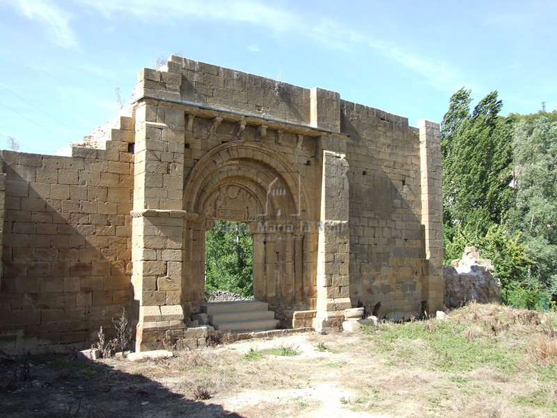 Fachada sur de la iglesia de San Lorenzo