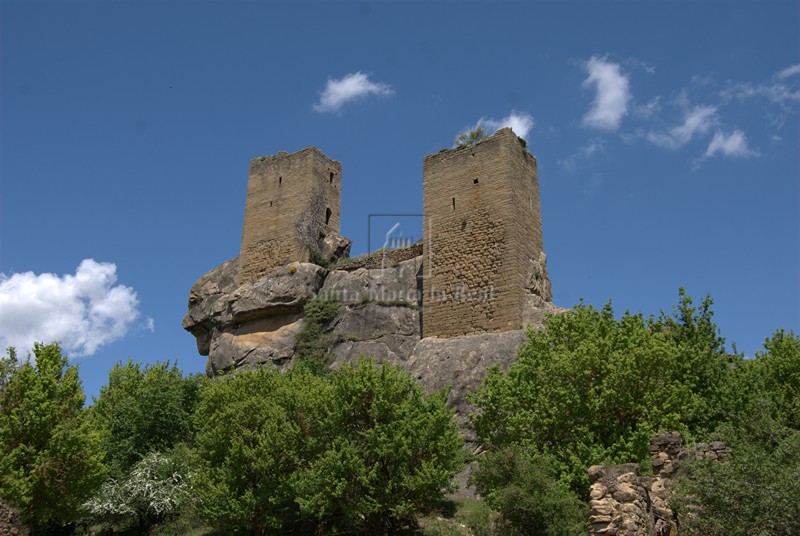 Vista desde el lado sur de las torres