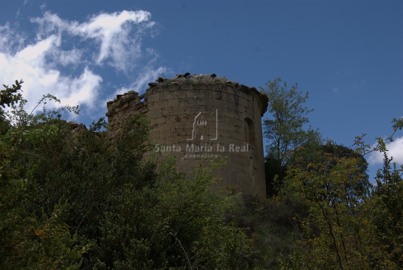 Vista del ábside