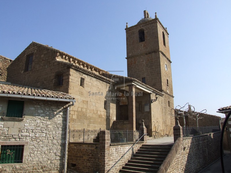 Vista general de la iglesia de San Esteban
