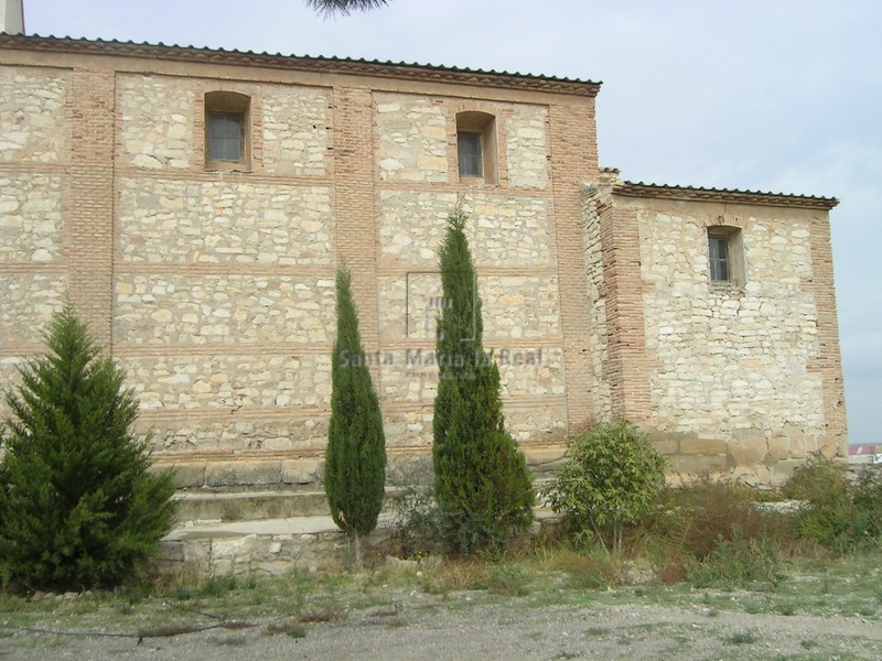 Vista del muro sur