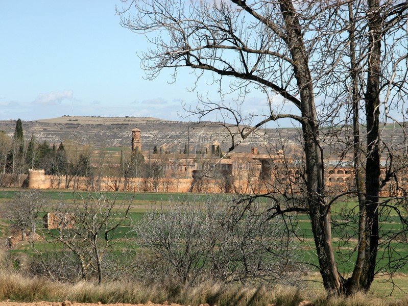 Vista del monasterio desde el Sur