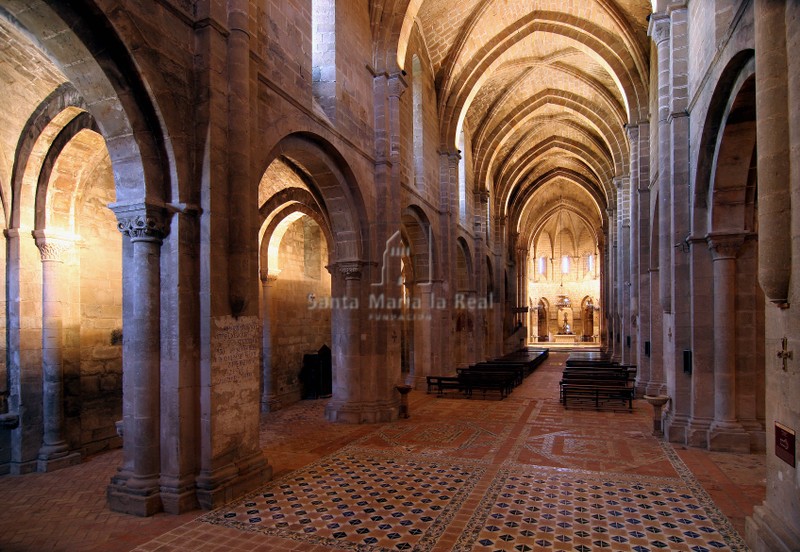 Interior de la iglesia