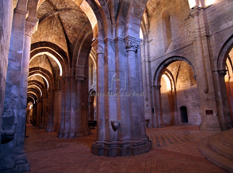 Vista desde los pies del templo