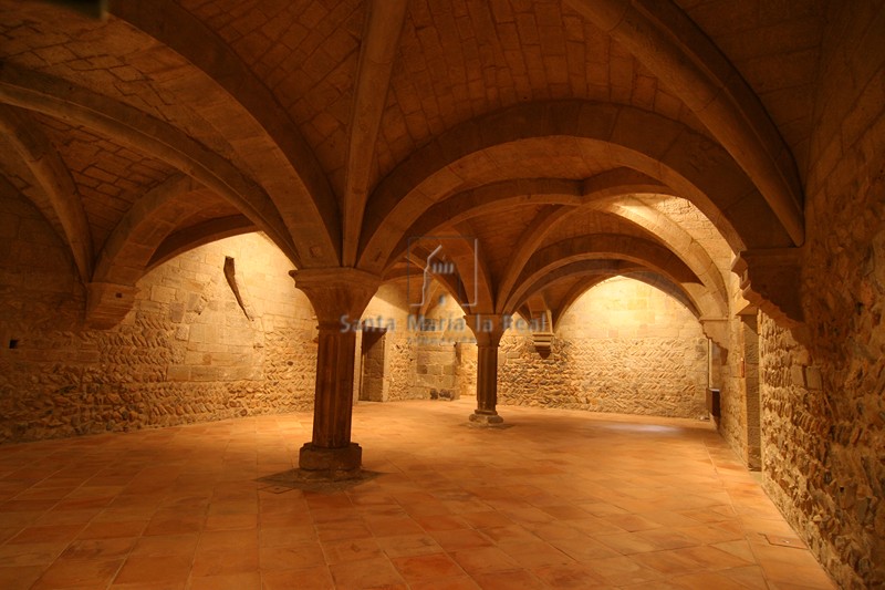 Interior del scriptorium