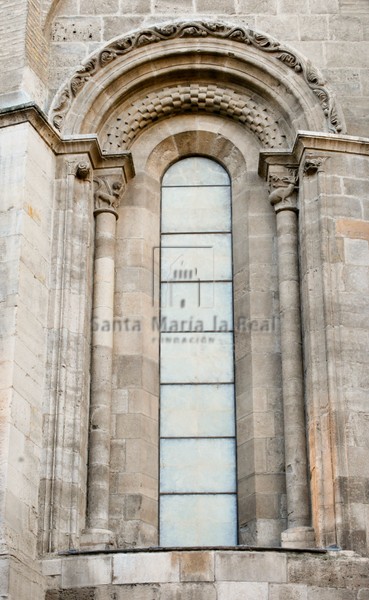 Ventana del ábside central