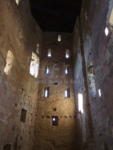 Vista del interior de la torre